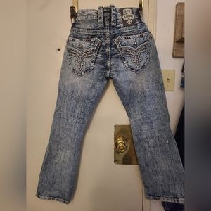 Mens bootcut rock revival